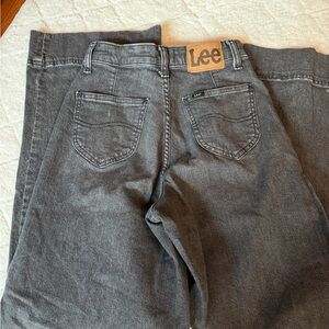 Lee  Relaxed Fit  wide leg Charcoal Jeans